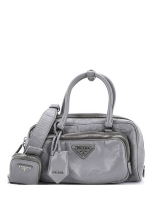 Re-Edition 2001 Top Handle Shoulder Bag Nappa Antique