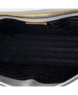 Small Embleme Flap Bag Saffiano Leather