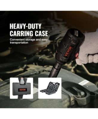 Rive Impact Socket Set, 48 Piece Socket Set SAE and Metric 8-22mm 6 Point Cr-V Drive Extension Bar Universal Joint and Power Drill Adapter