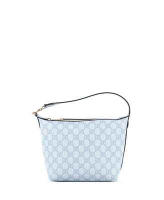 Super Mini Ophidia Zip Shoulder Bag GG Coated Canvas