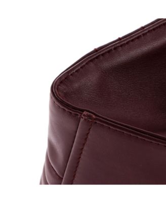 Medium Convertible Open Tote Diagramme Quilted Leather