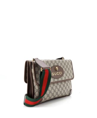 Medium Neo Vintage Flap Messenger GG Coated Canvas