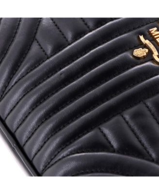 Small Camera Bag Diagramme Quilted Leather