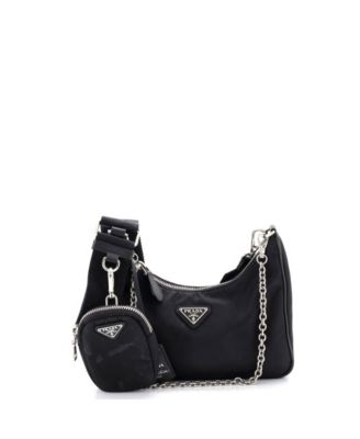 Small Re-Edition 2005 Shoulder Bag Tessuto