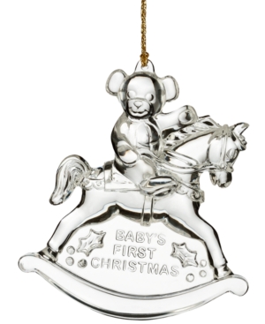 Marquis by Waterford 2016 Baby's First Christmas Ornament
