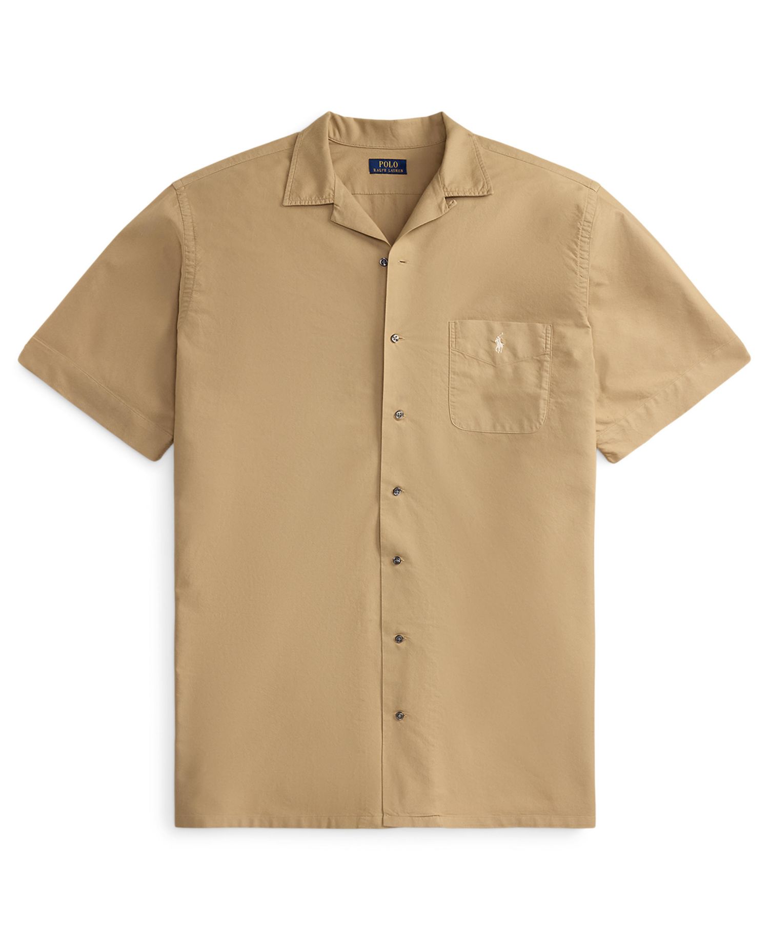 Men's Big & Tall Oxford Camp Shirt