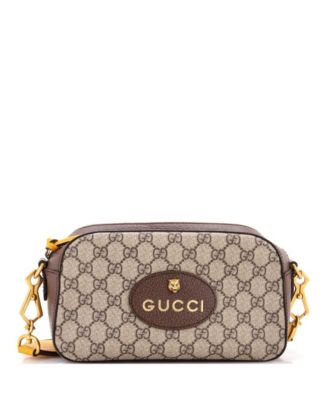 Neo Vintage Camera Messenger Bag GG Coated Canvas