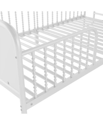 Metal Platform Bed With LED Light Velvet Upholstered Headboard Storage