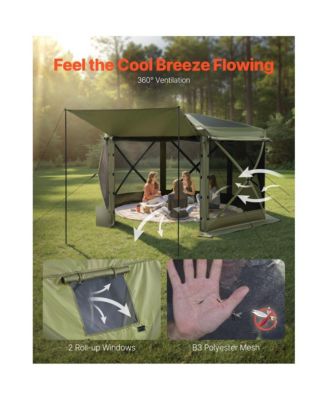 Pop Up Gazebo Screen Tent with Carry Bag