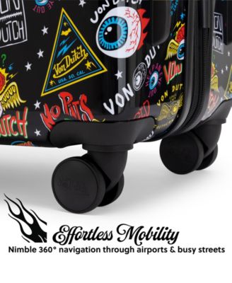 Jax Small Expandable Hardside Carry-On Spinner Suitcase