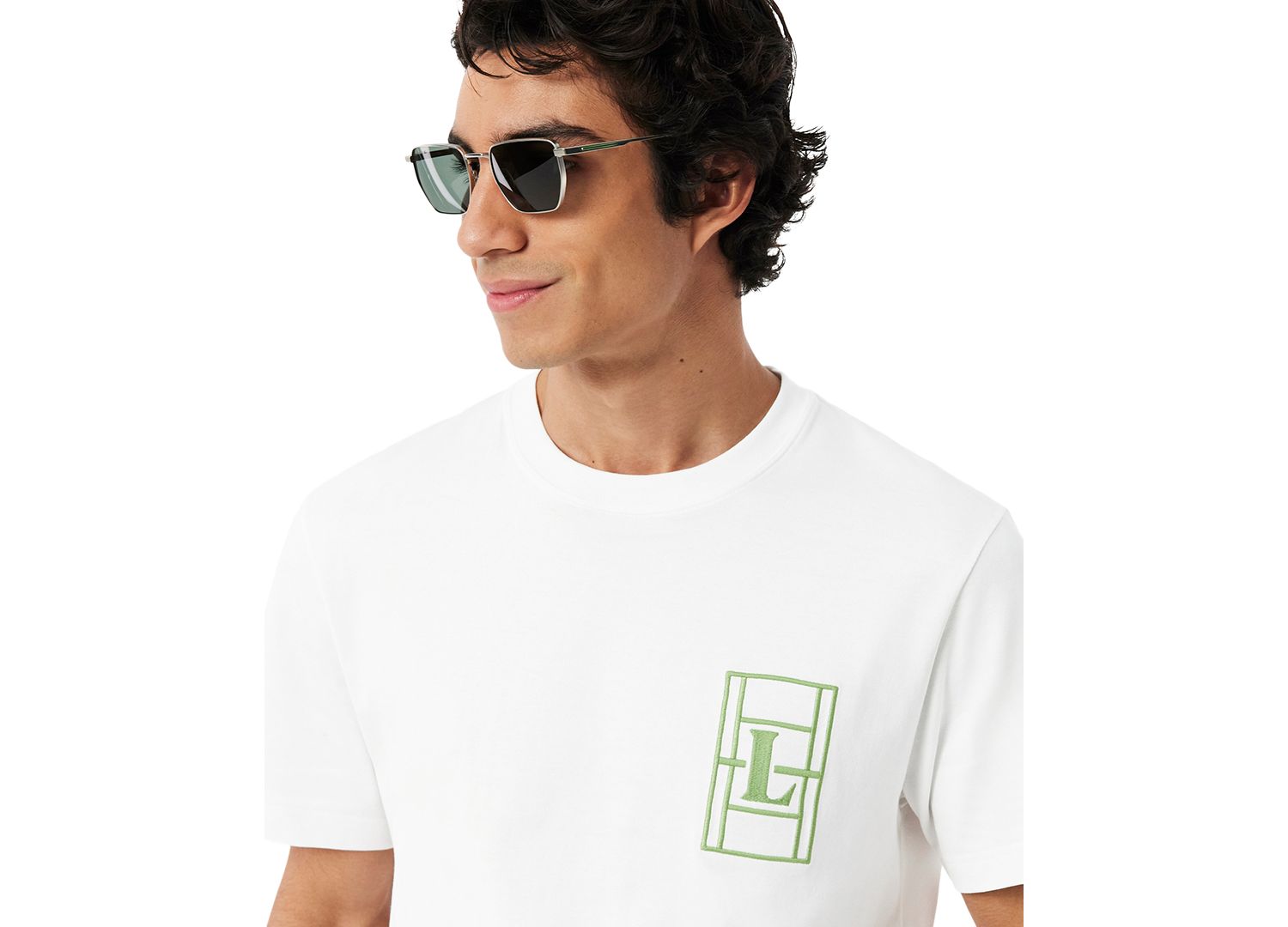 Men's Embroidered Heavy Jersey T-Shirt