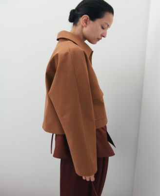 Women's Pockets Cotton Jacket