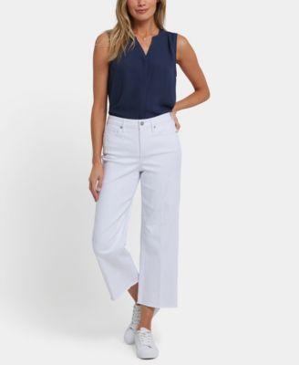 Women's Coco Relaxed Wide-Leg Crop Jeans