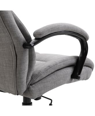 500 lbs Big and Tall Office Chair with Wide Seat and Linen Finish