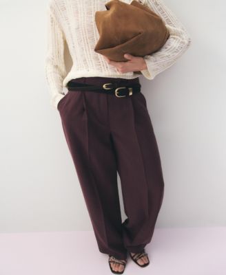 Women's Low-Rise Lyocell Pants