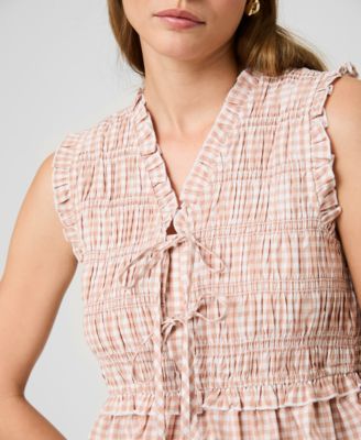 Women's Sleeveless V-Neck Top