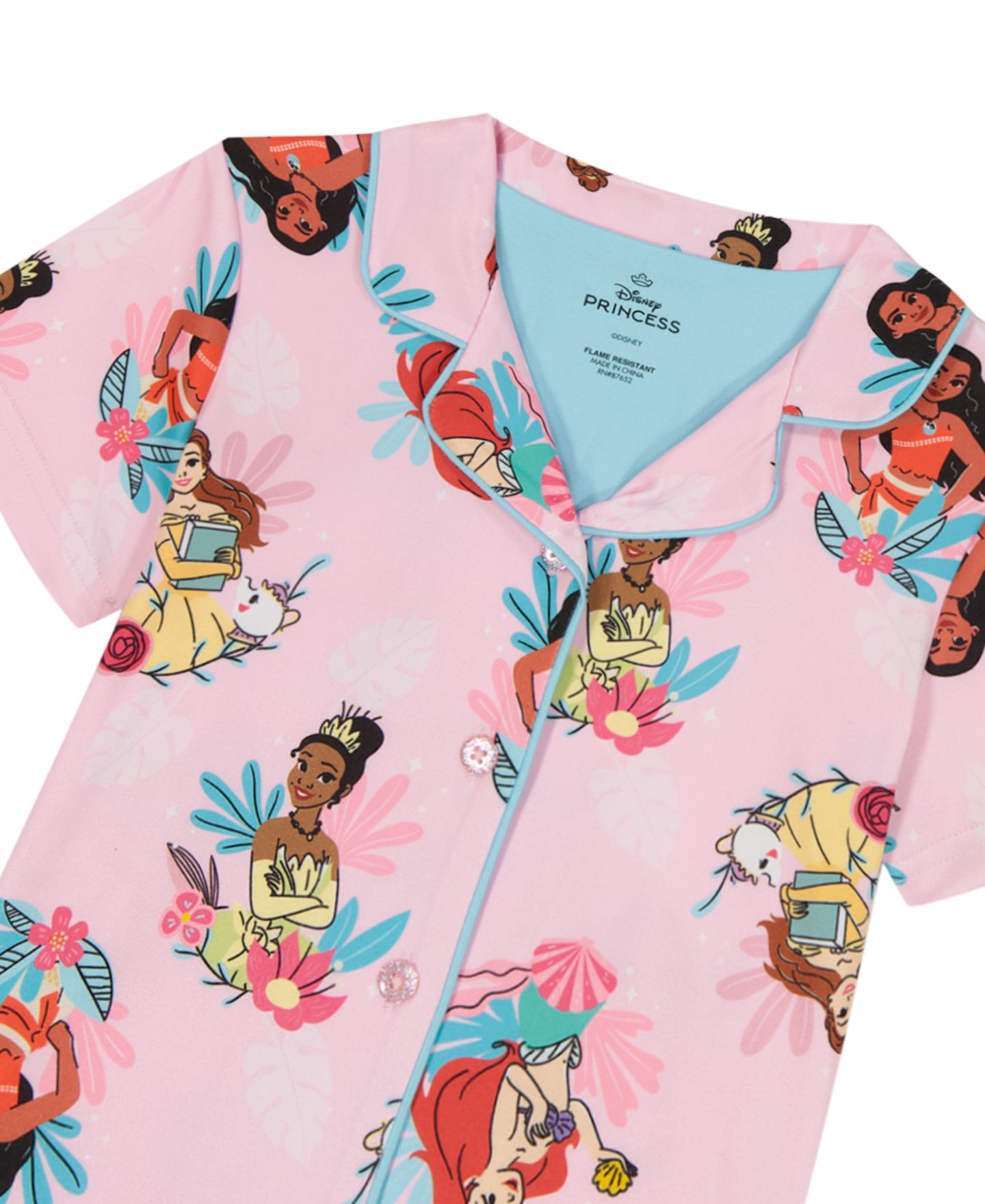 Комплект Disney Short-Sleeve Top and Shorts, 2-Piece Set для девочек-малышей, цвет: Assorted — фото 5