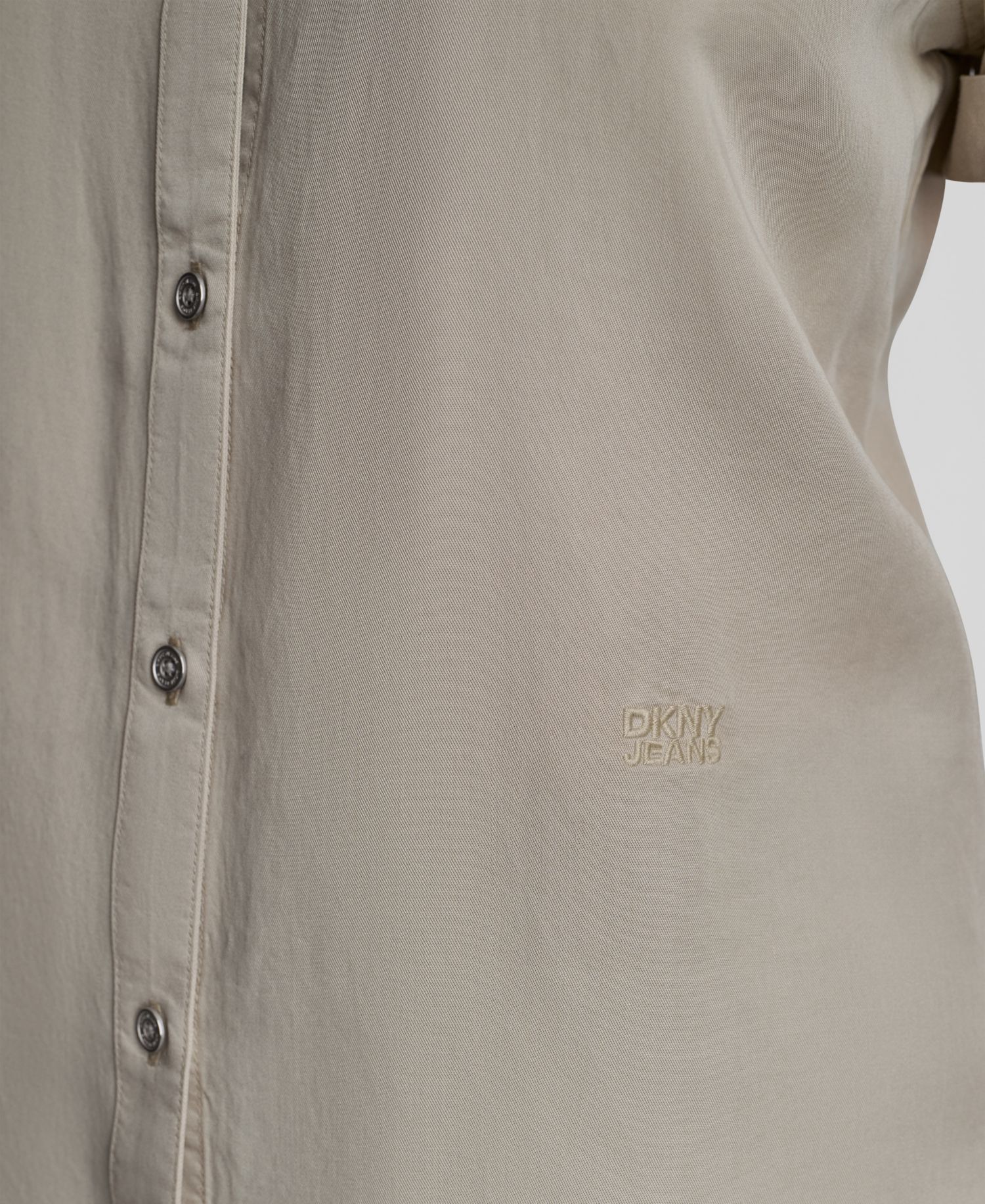 Petite Rolled Short-Sleeve Button-Up Shirt