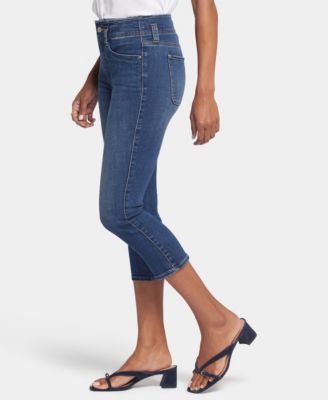 Petite Ami Skinny Capri with High-Rise Jeans 