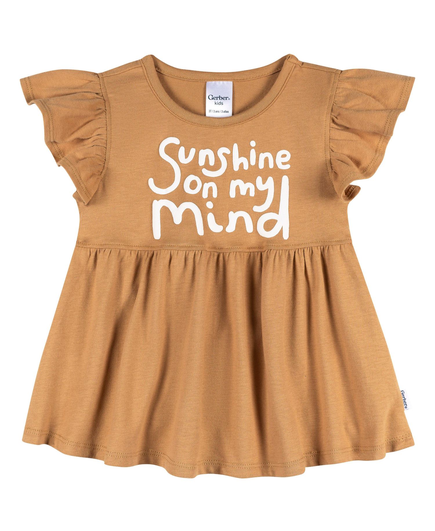 Baby Girls 3-Piece T-Shirts and Shorts, Usa, 24 Months