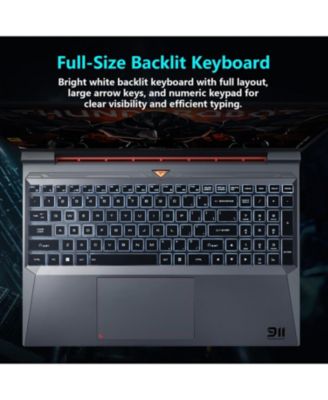 Storm Traditional Laptop Intel Core i7 32GB RAM NVIDIA GeForce RTX 4050 1TB SSD Storage Windows 11 Home 165Hz