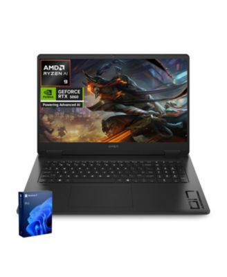 Omen 17.3" Traditional Laptop AMD Ryzen AI 9 32GB RAM NVIDIA GeForce RTX 5060 1TB SSD Storage Windows 11 Pro FHD+ 144Hz.