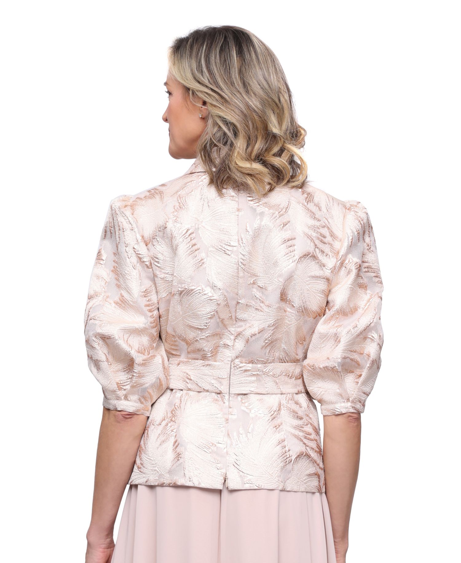 Women's Printed Jacquard Blouse
