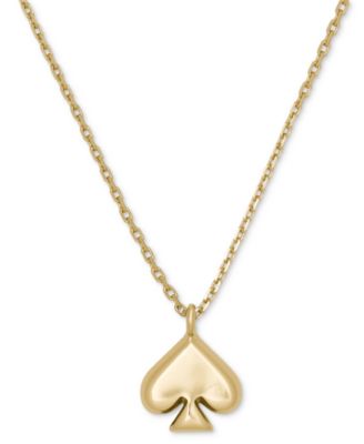 Cubic Zirconia Pave Mini Pendant Necklace