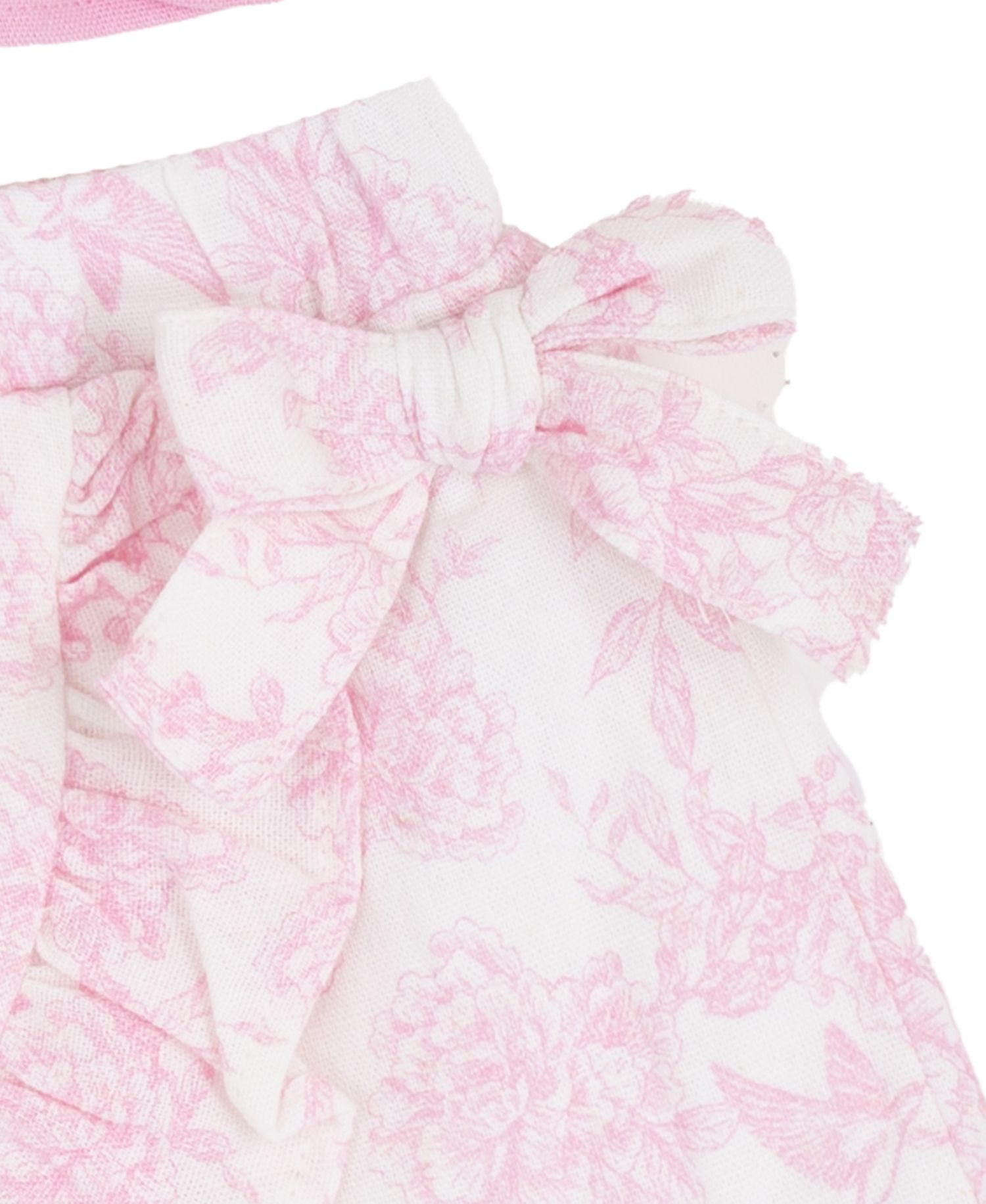 Baby Girls' Flutter Sleeve Top and Elastic Waistband Shorts, 2-Piece Set