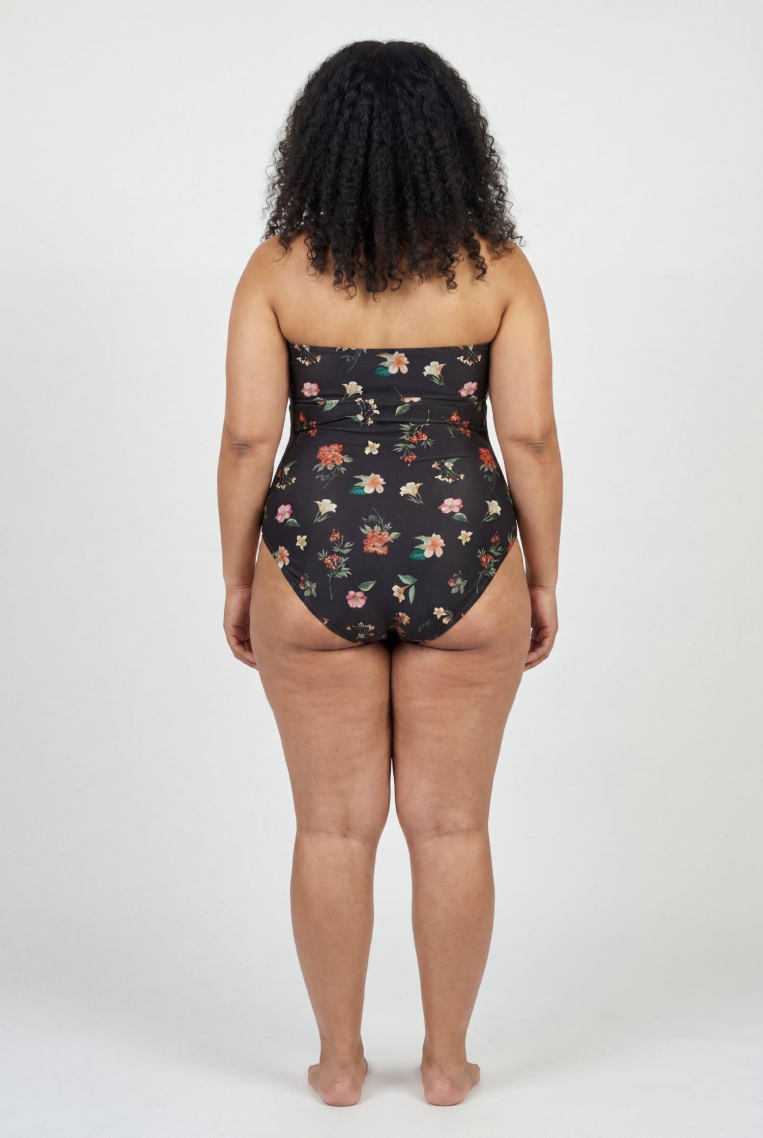 Women's Braided Bandeau One Piece Swimsuit