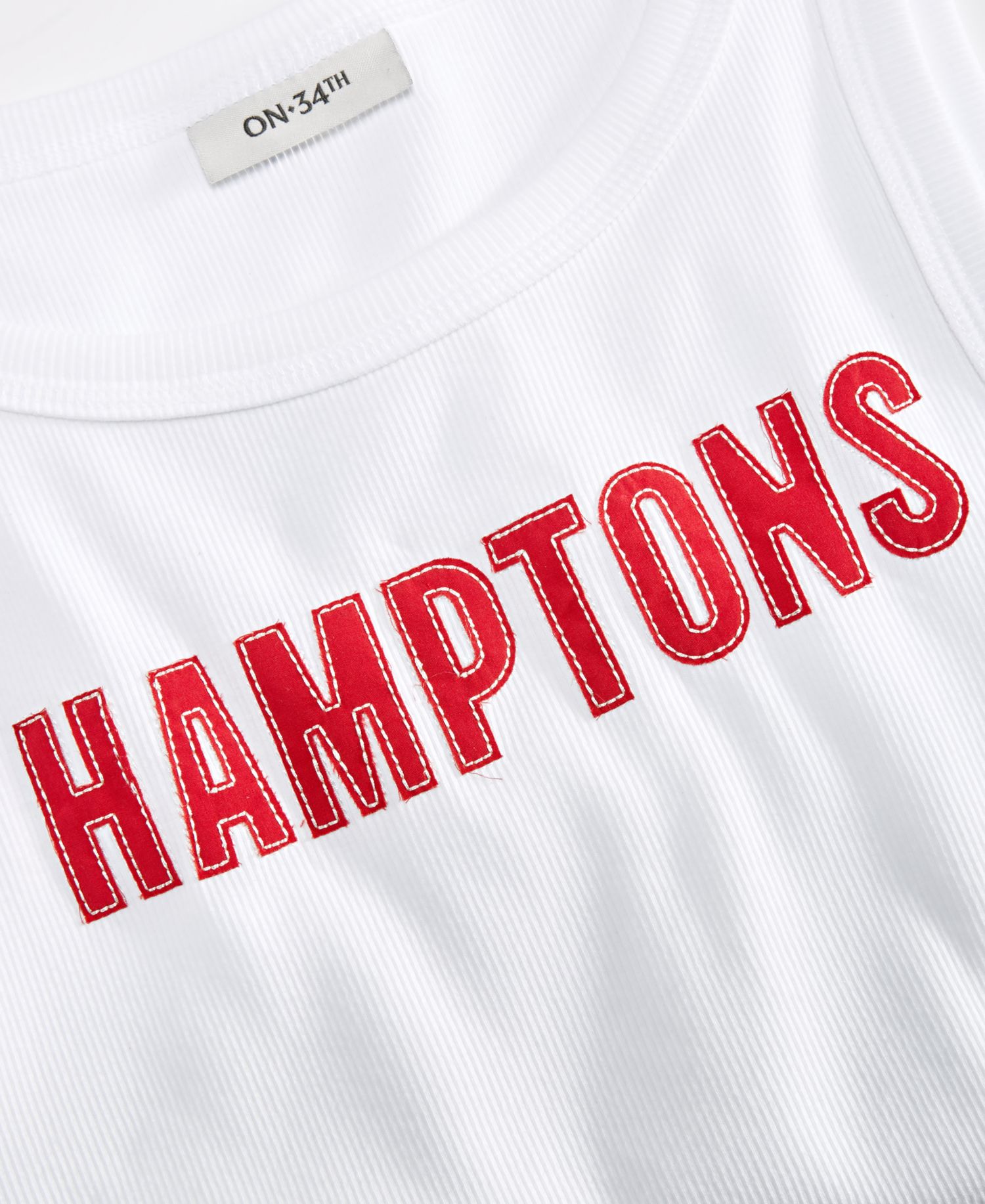 Women's Hamptons Hi-neck Tank Top