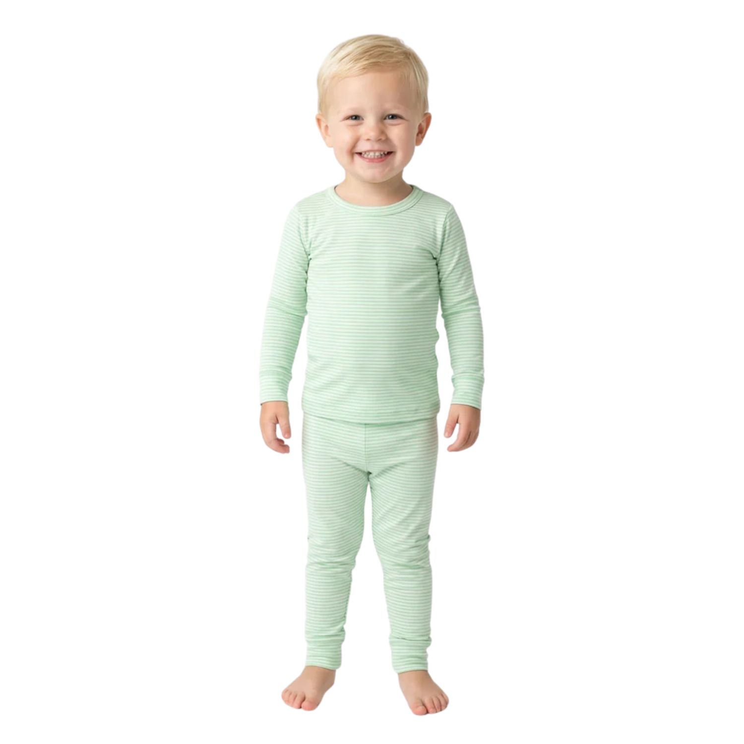 Baby Boys Pear Stripe Pajama Set