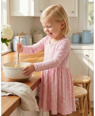 Girls Petite Fleur Bamboo Twirl Dress