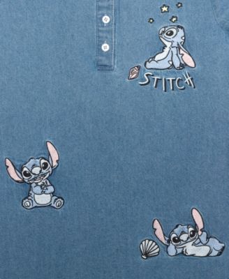 Girls' 2T-6X Stitch Cap-Sleeve Collared Dress