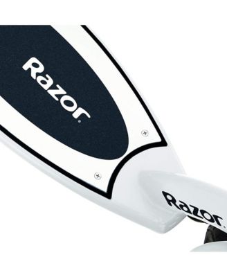 E200S Seated Electric 12 MPH Scooter w/ Twist Grip Throttle and Brake, White