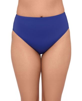 Women's Smoothing and Sculpting High Leg High Rise Swimsuit Bikini Bottoms