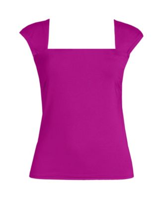 Women's Square Neck Underwire Tankini Top