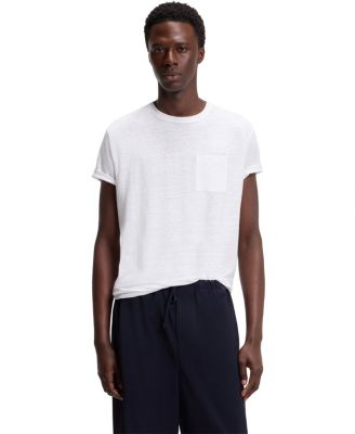 BECKHAM x BOSS Men's Linen T-Shirt