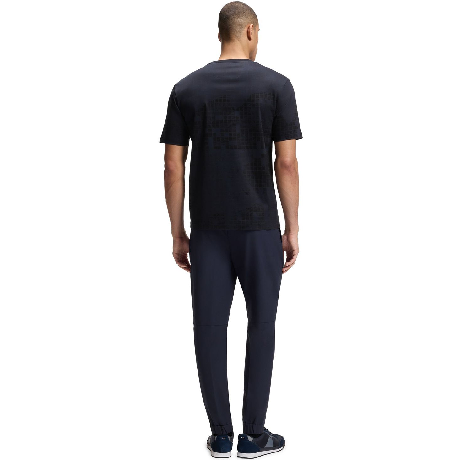 Men's Mercerised-Cotton Printed Graphic T-Shirt