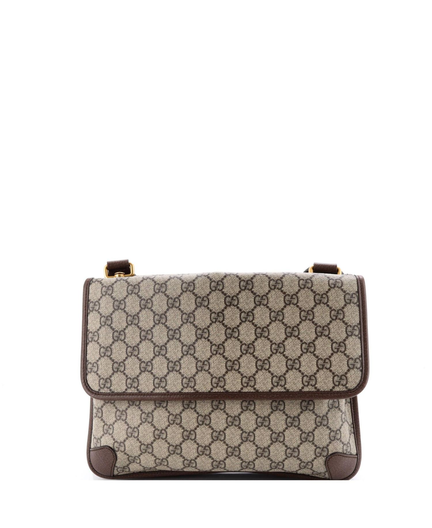 Medium Neo Vintage Flap Messenger GG Coated Canvas