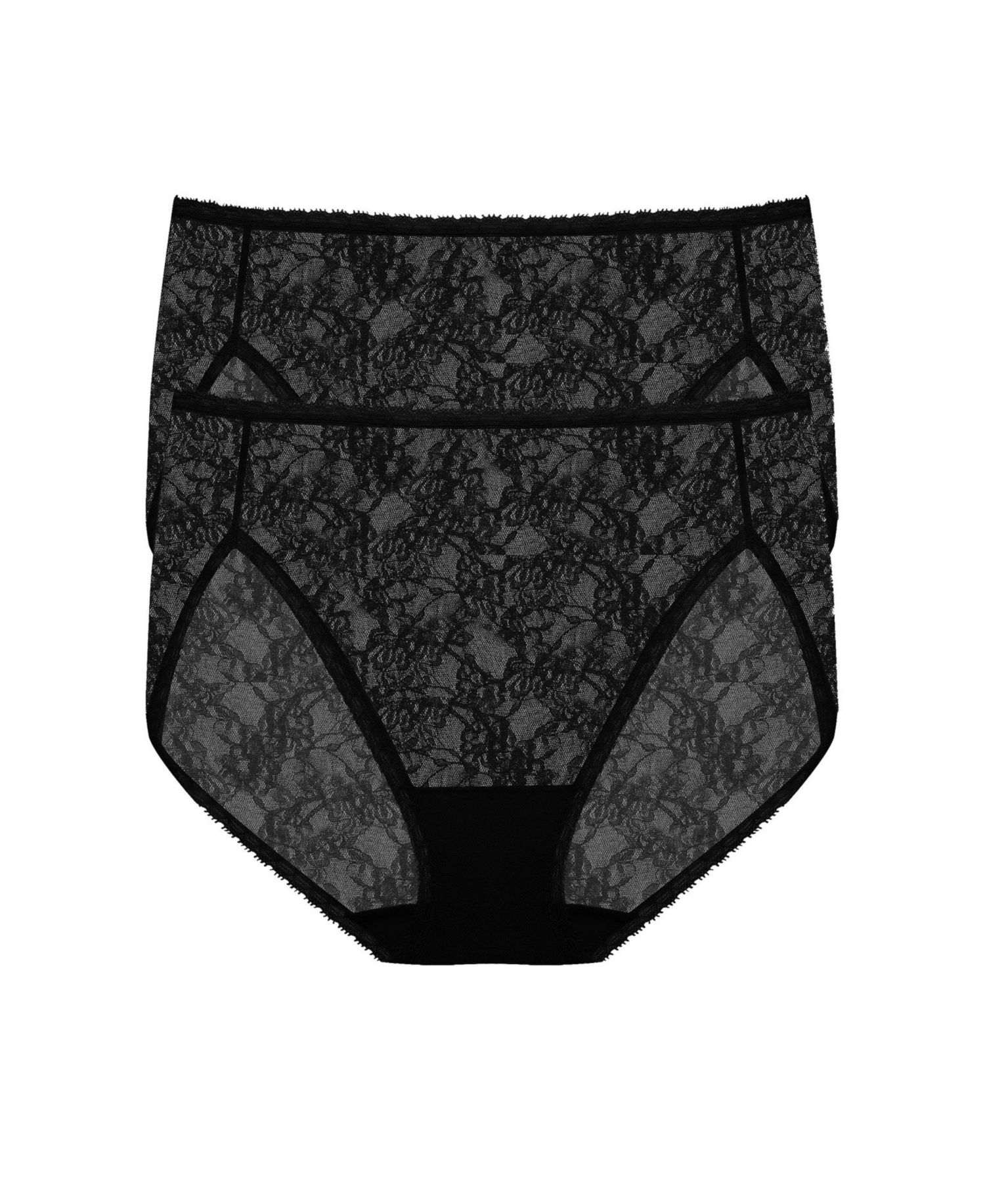 Women's Bliss Allure One Lace French Cut-2 Pack