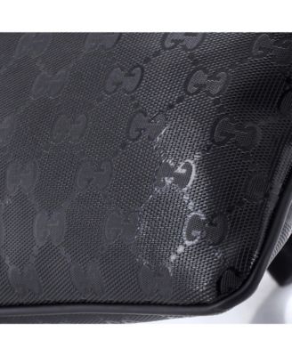 Medium Front Zip Flat Messenger Bag GG Imprime