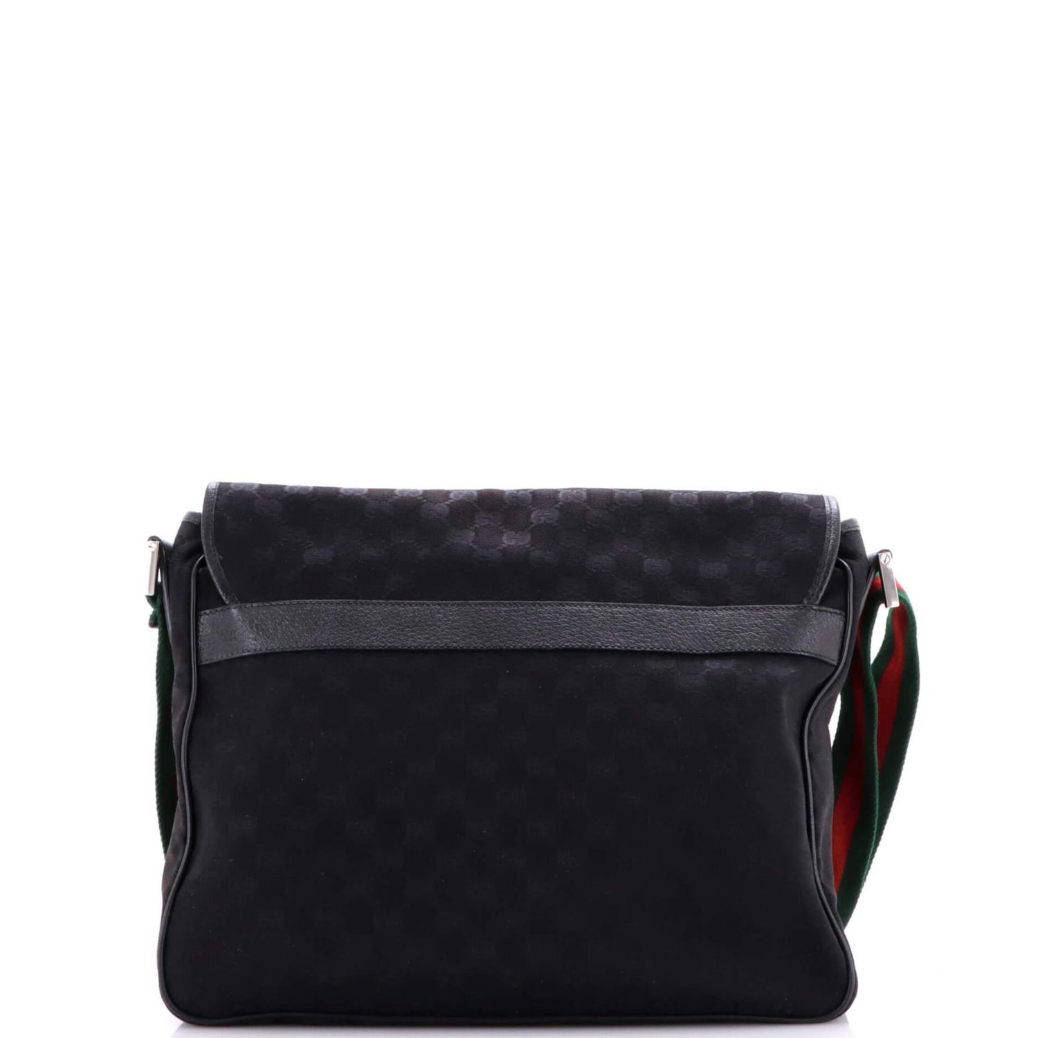 Medium Web Strap Flap Messenger GG Canvas