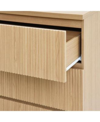 6 Drawer Minimalist Dresser Storage Cabinet for Closet Home Furniture with Spacious Drawers Easy Assembly