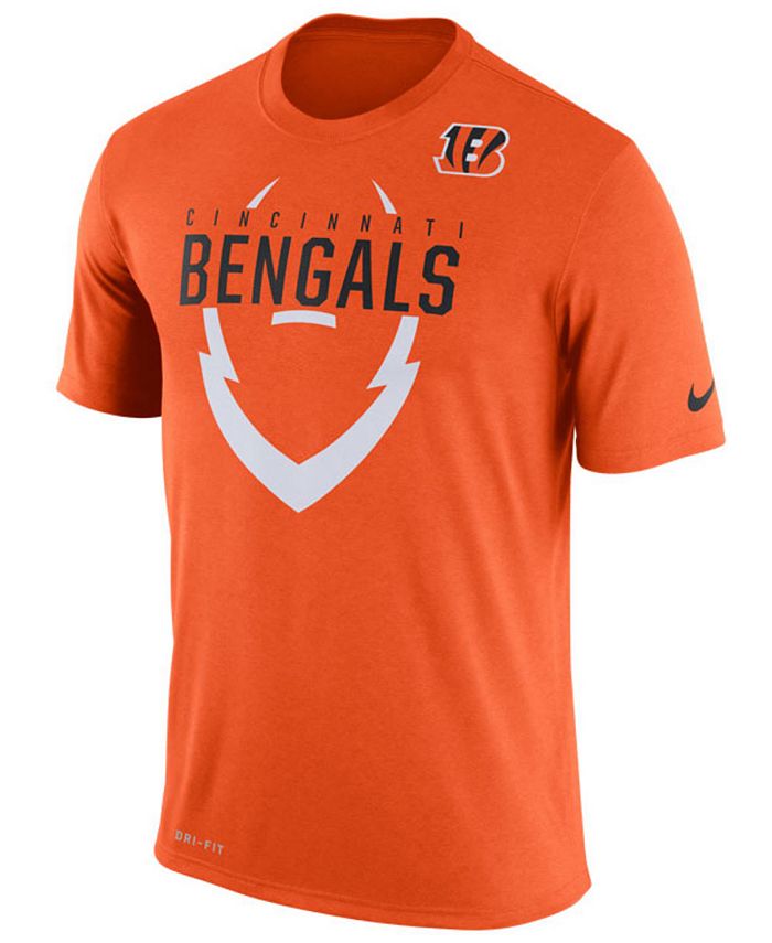 Nike Men's Cincinnati Bengals Icon T-Shirt - Macy's