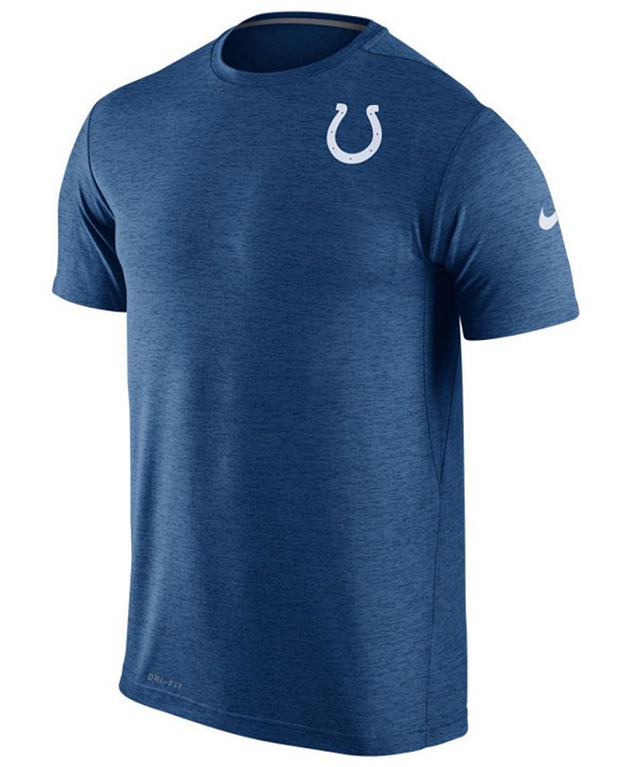 Nike Men's Indianapolis Colts Dri-Fit Touch T-Shirt - Macy's