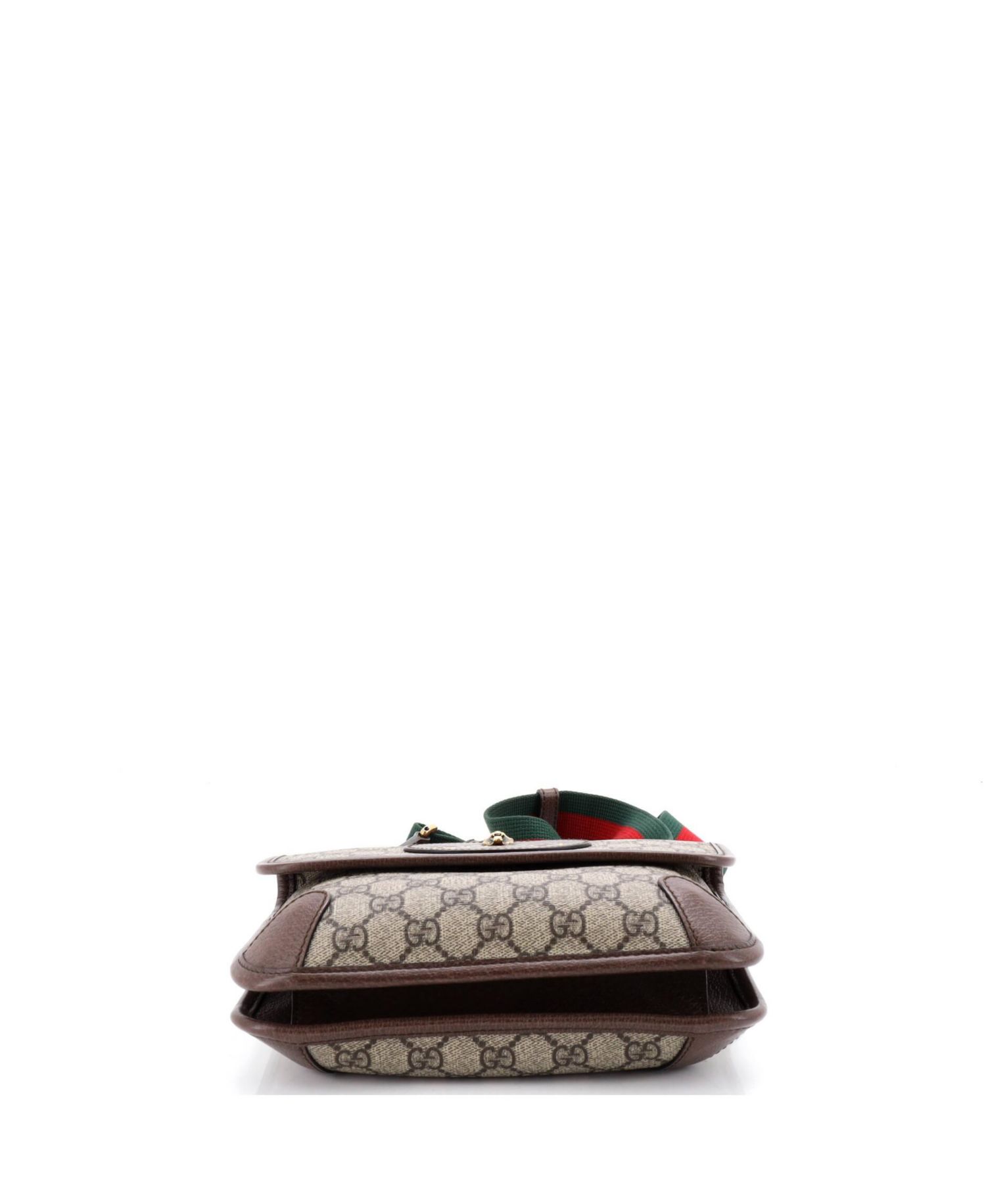 Small Neo Vintage Flap Messenger GG Coated Canvas