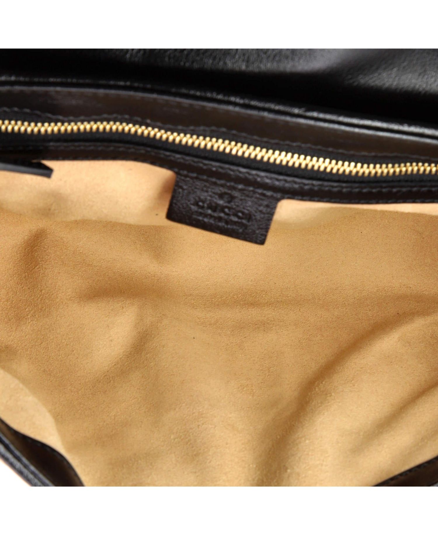Small GG Marmont Flap Bag Diagonal Quilted GG Canvas with Leather