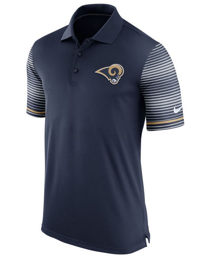 Nike Men's Los Angeles Rams Early Season Polo Shirt - Macy's