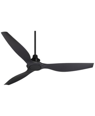 58" Modern Contemporary 3 Blade Indoor/Outdoor Damp Rated Ceiling Fan with Remote